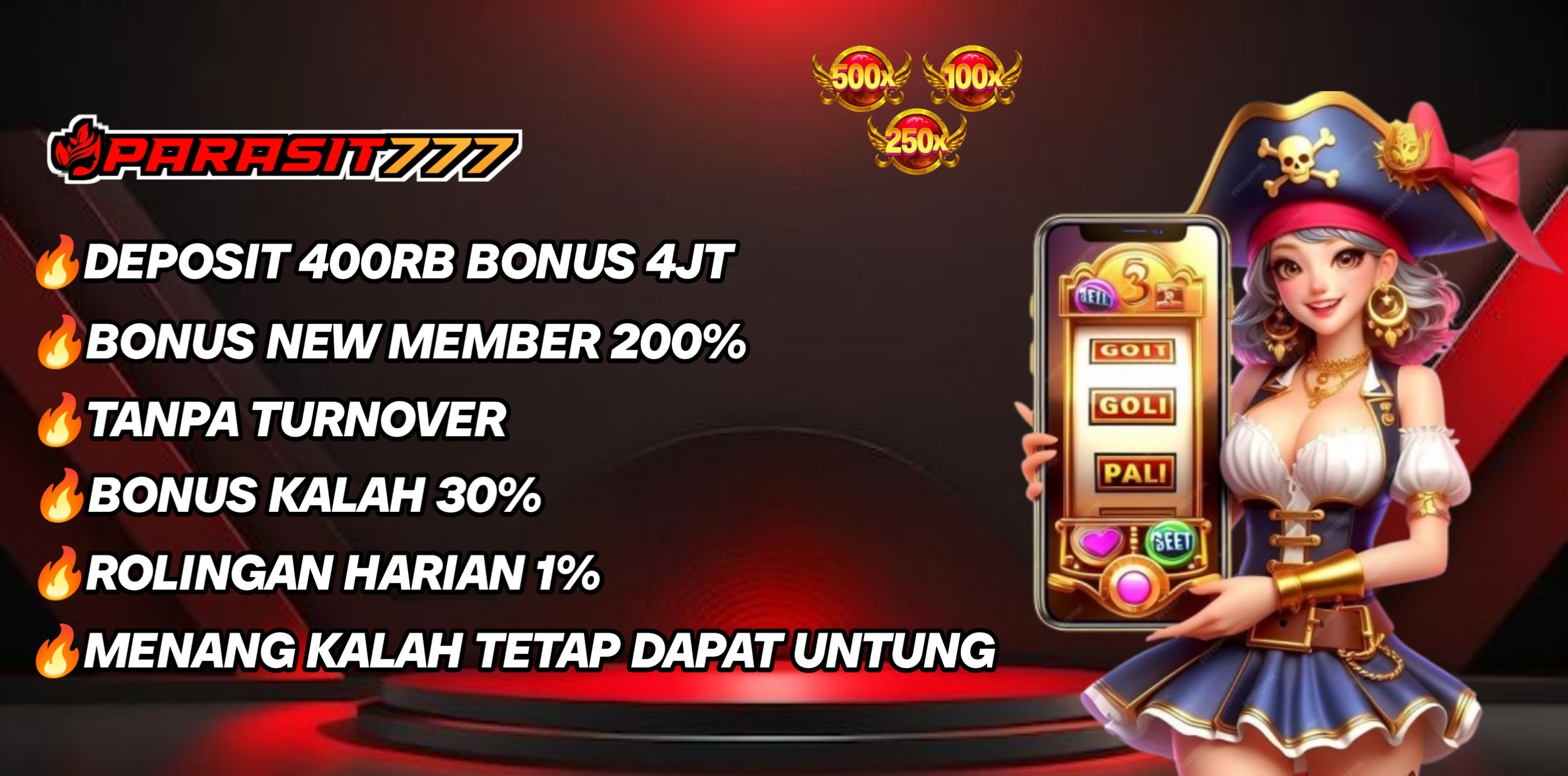 BONUS NEW MEMBER 200%